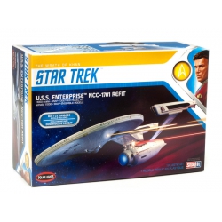 Model Plastikowy - Statek kosmiczny Star Trek 1:1000 Star Trek U.S.S. Enterprise Refit - Wrath of Khan Edition 2 - POL974M